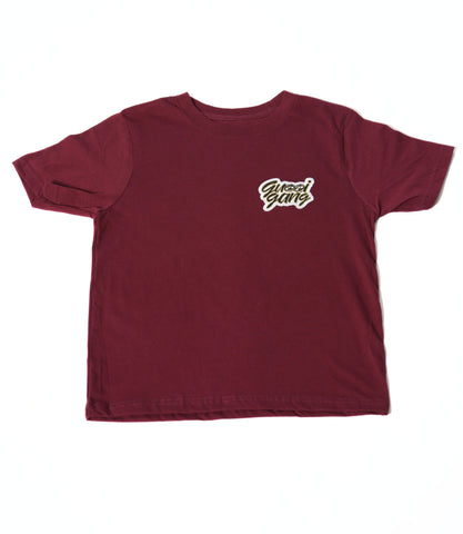 Kids Maroon GG Tee