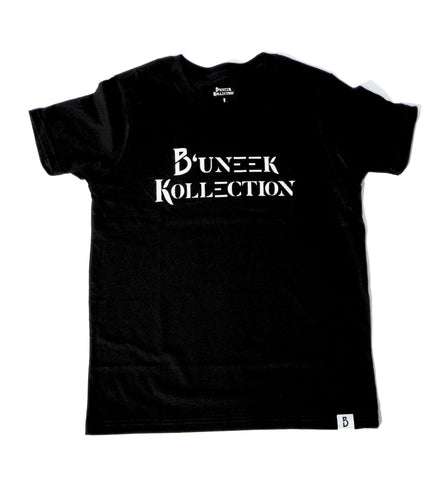 Kids Black/White Logo Tee