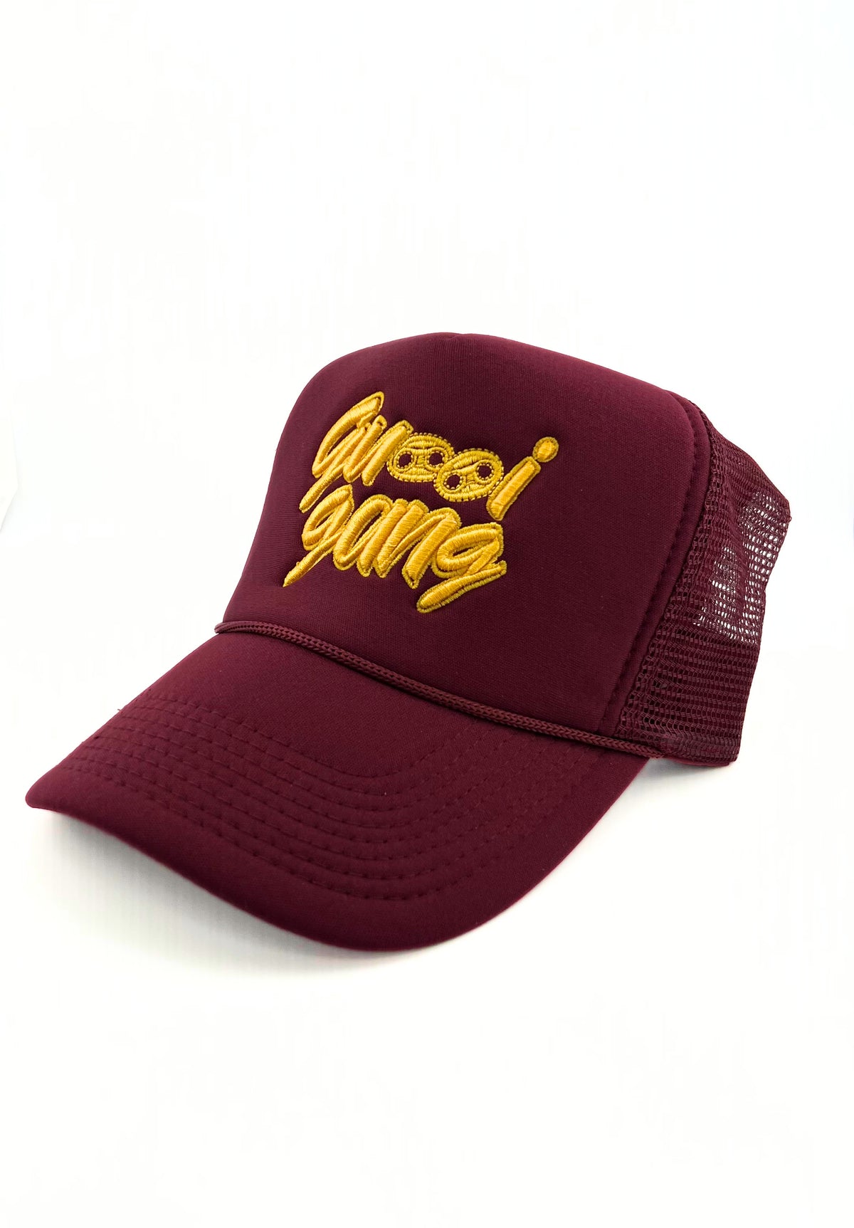 Maroon + Gold GG Trucker LE