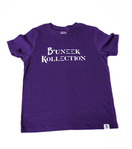 Kids Royal Purple Logo Tee